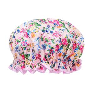 The Vintage Cosmetic Company Suihkumyssy Pink Floral Satin