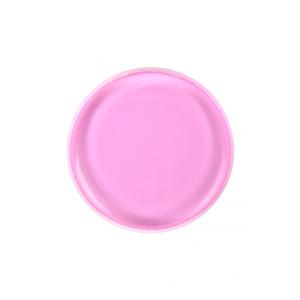 BYS Спонж для макияжа Silicone Blending Round Bright Pink