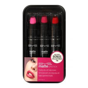 BYS Kinkekomplekt Huulepulk Matte Berries 3tk