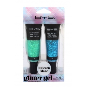 BYS Glitter Gel UNICORNE MANE 2 pc