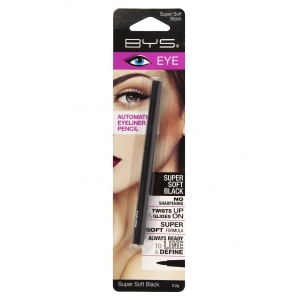 BYS Silmapliiats Automatic Eyeliner Pencil Supersoft Black