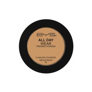 BYS Meikkipuuteri All Day Wear Pressed Powder Medium Beige