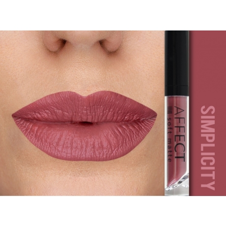 AFFECT Liquid Lipstick Soft Matte Vedel Huulepulk Simplicity