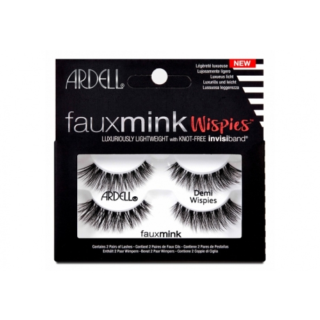 Ardell Faux Mink Knot-Free Demi Wispies Eyelashes Twin Pack
