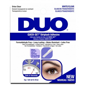 Ardell DUO Quick Set Striplash Adhesive White/Clear 5g