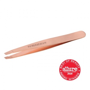 Tweezerman Slant Tweezer Rose Gold Скошенный Пинцет