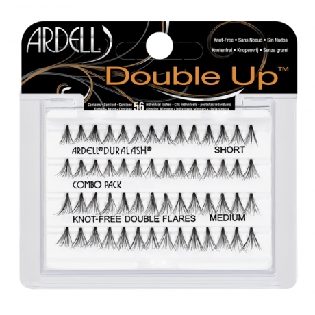 Ardell Double Up Knot-Free Short/Medium Combo Ripsitupsut