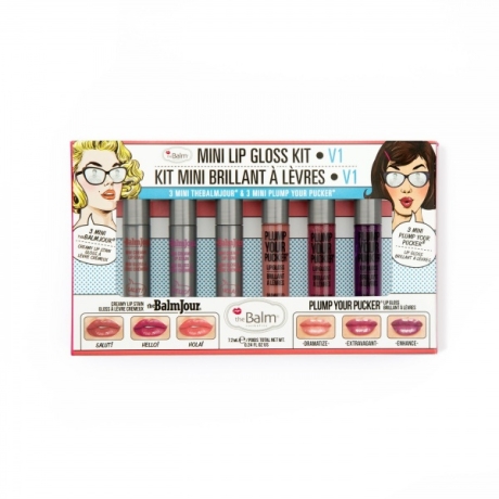 theBalm Lip Gloss Mini Kit Vol.1