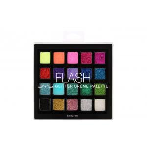 BYS Палетка теней Glitter Creme FLASH