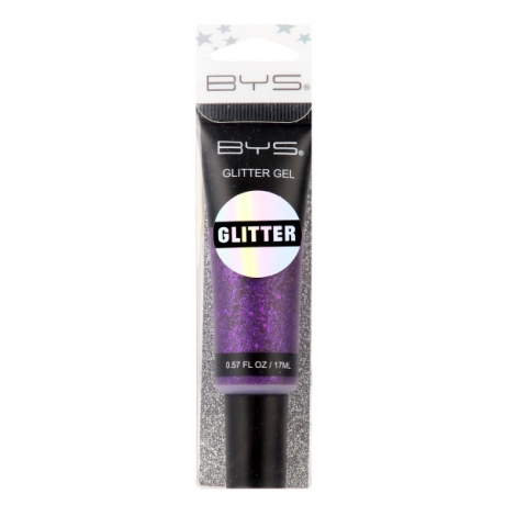 BYS Glitter Gel PURPLE 17 ml