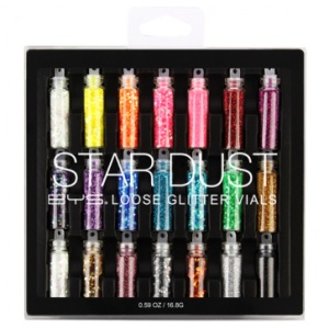 BYS Kimalle Star Dust Glitter Vials 21kpl