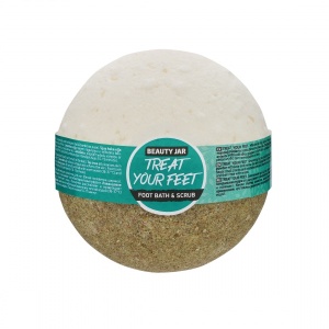 Beauty Jar Bath Bomb And Scrub for Legs Treat Your Feet 250g