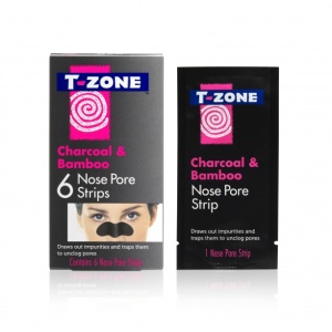 TZone Nose Pore Strips Charcoal and Bamboo 6pc