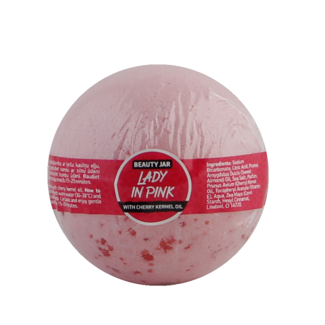 Beauty Jar Bath Bomb Lady In Pink 150g