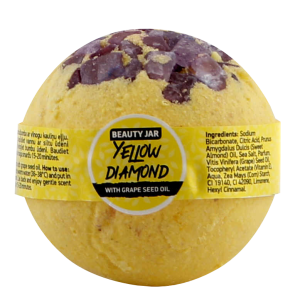 Beauty Jar Kylpypallo Yellow Diamond 150g