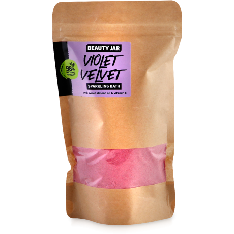 Beauty Jar Kylpyjauhe Violet Velvet 250g