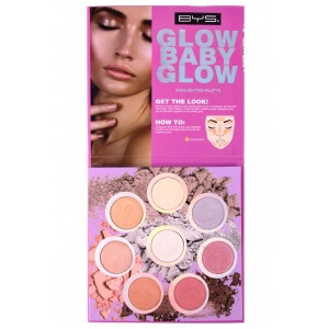 BYS Палетка хайлайтеров GLOW BABY GLOW