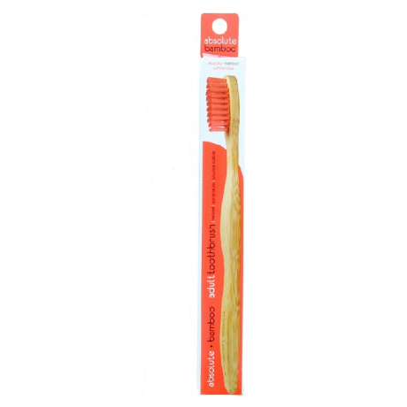 Toothbrush Absolute Bamboo Adult orange