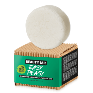 Beauty Jar Твердый шампунь для волос и бритья Easy Peasy 60g