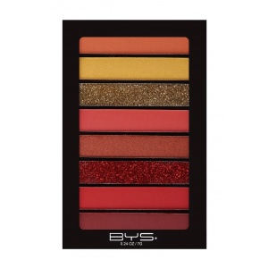 BYS Eyeshadow Horizontal FLAME 8 pc