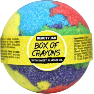 Beauty Jar Kylpypallo Box of Crayons 150g