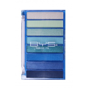 BYS Lauvärvid Transparent Blue 8tk