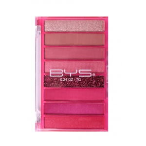 BYS Eyeshadow Palette Transparent Pink 8pc 