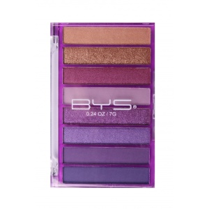 BYS Тени для век Transparent Purple 8шт