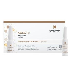 Sesderma Azelac Ru Ampoules Depigmenting Booster Pigmendilaikude vastased ampullid 10tk*