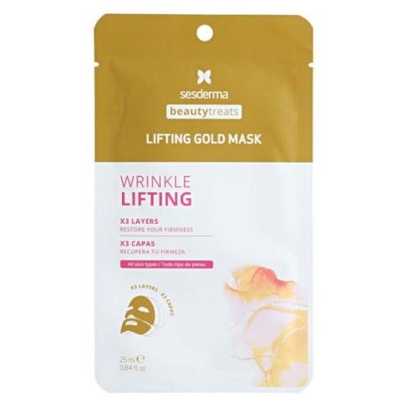 Sesderma Beauty Treats Lifting Gold Mask Kiinteyttävä kultanaamio 25ml