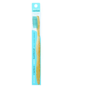 Absolute Bamboo Adult orange Бамбуковая зубная щетка голубая