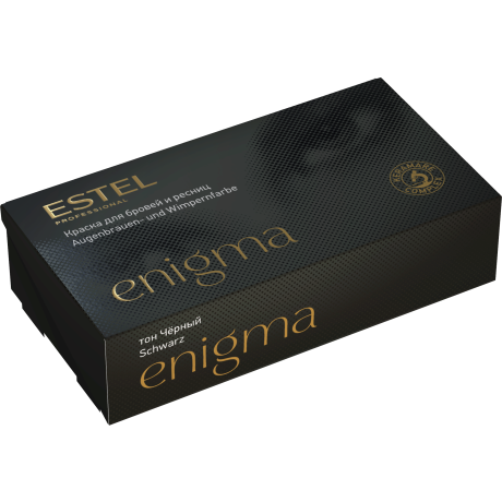 Estel Enigma Color for Eyebrows and Lashes Black EN1 Kulmu ja ripsmevärv must 20ml 