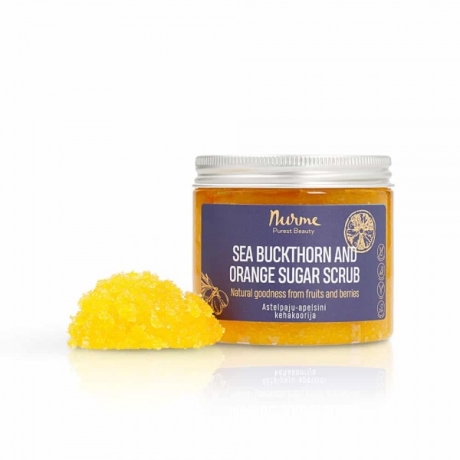Nurme Sea Buckthorn and Orange Sugar Scrub 250g