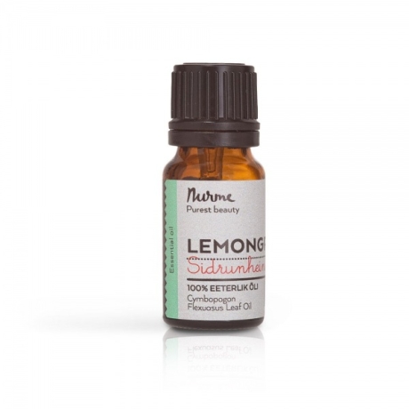 Nurme Lemongrass Essential Oil 10ml