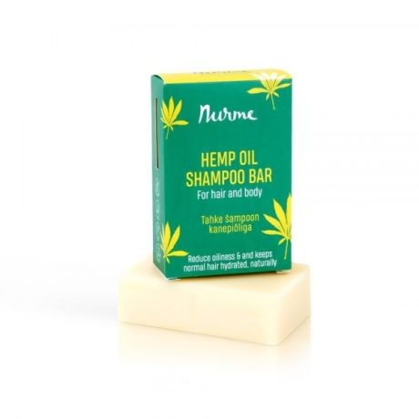Nurme Hemp Oil Shampoo Bar for normal and oily hair 100g 