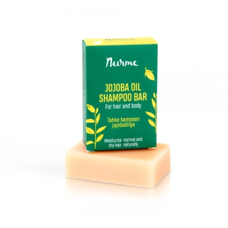 Nurme Jojoba Oil Shampoo Bar for normal and dry hair 100g