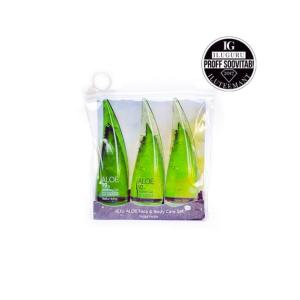 Holika Holika Jeju Aloe Face And Bodycare Set Комплект универсальных средств для лица и тела на основе алоэ 165мл