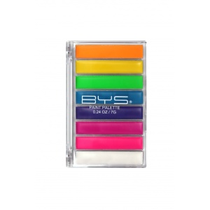 BYS Face Paint Palette Палетка красок для лица 8 цветов