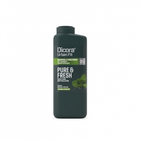 Dicora Urban Fit Šampoon 2in1 Pure and Fresh 400ml