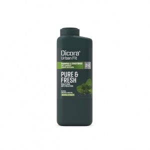 Dicora Urban Fit Шампунь для волос 2в1 Pure and Fresh 400мл