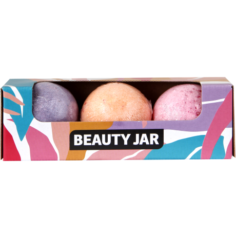 Beauty Jar Подарочный комплект бомбочек для ванны 3шт