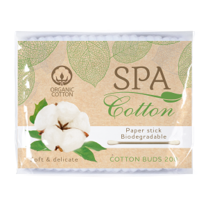 Spa Cotton Ватные палочки органические 200шт