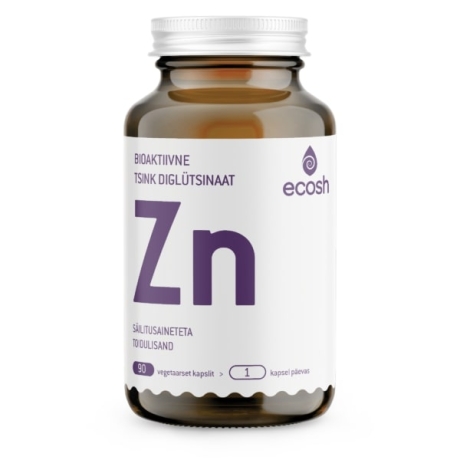 Ecosh Zinc diglycinate bioactive 90 capsules
