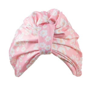 The Vintage Cosmetic Company Hair Turban Coral Daisy