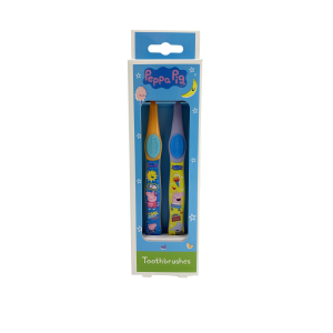 Kokomo Peppa Pig Twin Toothbrush 2pc