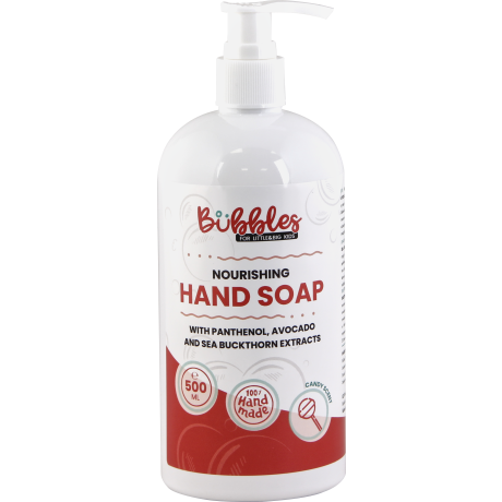 BUBBLES Nourishing liquid hand soap Vedelseep 500ml