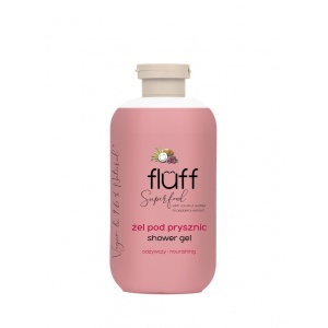 FLUFF Shower gel Coconut and raspberry Гель для душа 500мл 