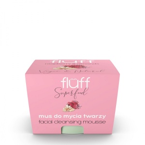 FLUFF Cleansing Face Mousse Raspberries with Almonds Näopesuvaht 50ml