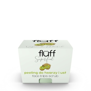 FLUFF Face and Lips Scrub Kiwi Näo ja huulekoorija 80g