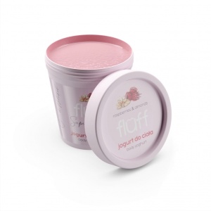 FLUFF Vartalojogurtti Raspberries and Almonds 180ml